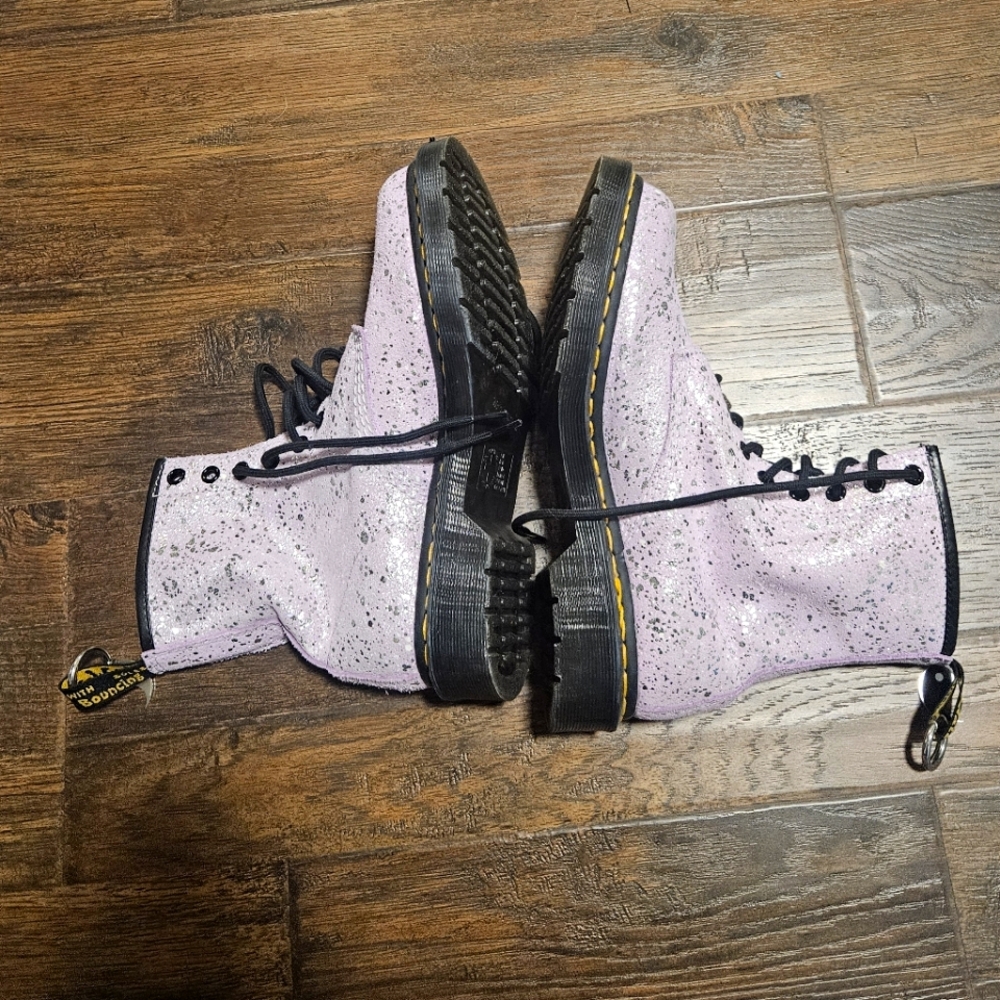 Periwinkle Sparkle Doc Martens